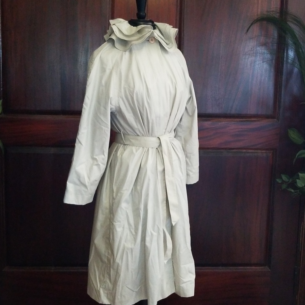 Misty Harbor Trench Coat